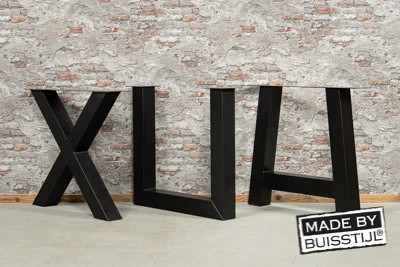 Industriële tafel onderstellen