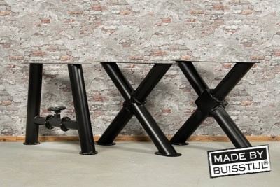 Industriële tafel onderstellen