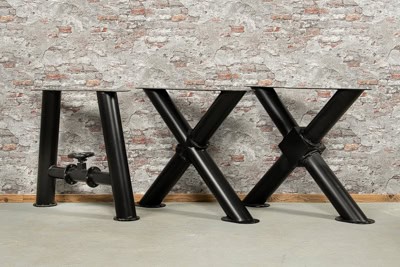 industriële tafel Buisstijl