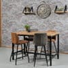 industriële eetkamertafel buisstijl