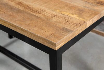 industriële tafelblad buisstijl