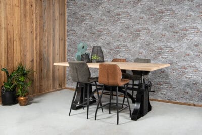 eetkamer tafel industrieel