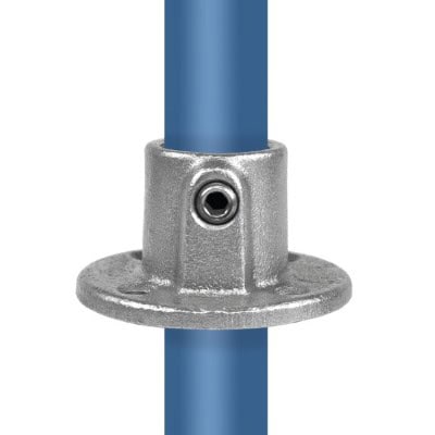 10TC: Rnd. voetplaat + doorloop 33,7 mm