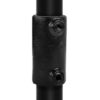 8E: Koppelmof - 48,3 mm (ZWART)