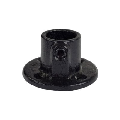 10A: Ronde voetplaat 21,3 mm (ZWART)