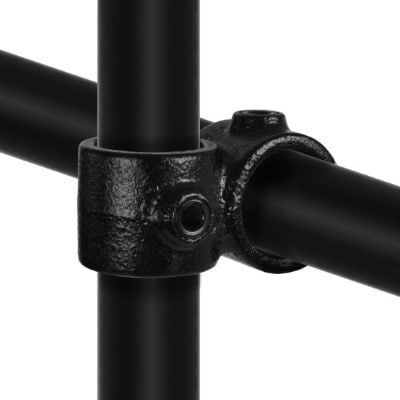 28B: Kruisstuk 90° - 26,9 mm (ZWART)