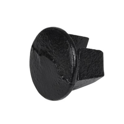 73B: Inslagdop Metaal 26,9 mm (ZWART)